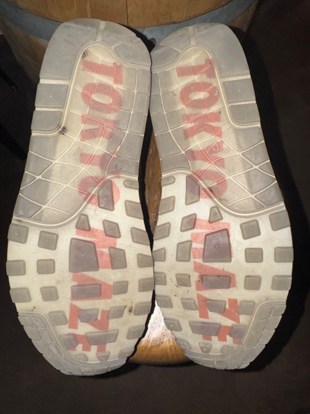 Nike Low Top Sneakers - Black & White with Rainbow Laces - Picture 12 of 16